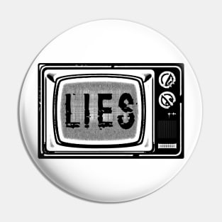 The Media Lies Pin