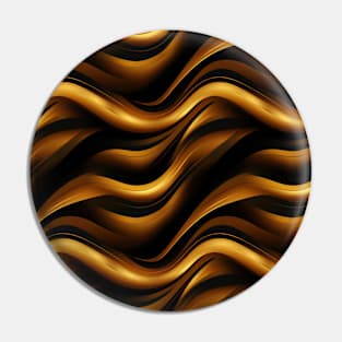 Golden Harmony: Abstract Stripes in Luxe Gold Pin