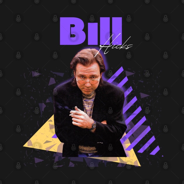 Bill hicks\\\original retro by MisterPumpkin