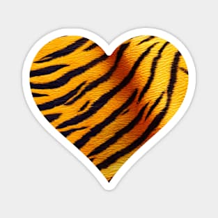 My Heart for you in tiger stripes Magnet