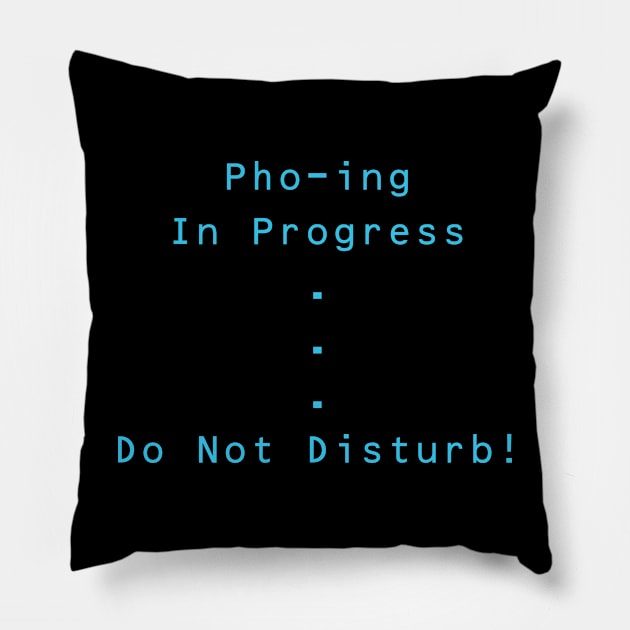 Pho-ing Pillow by gotPho