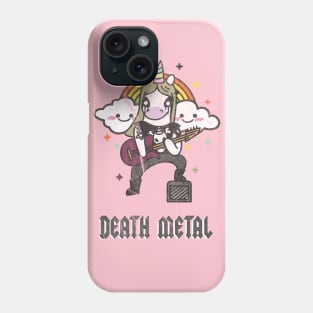 Death Metal Unicorn Phone Case