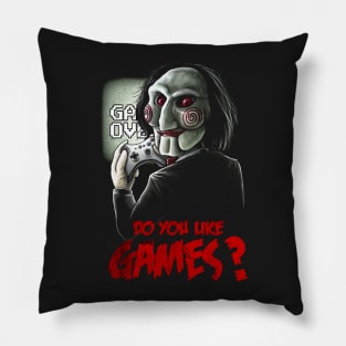 Do You Like Games ? Pillow