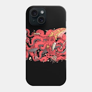 Fighting squid Phone Case