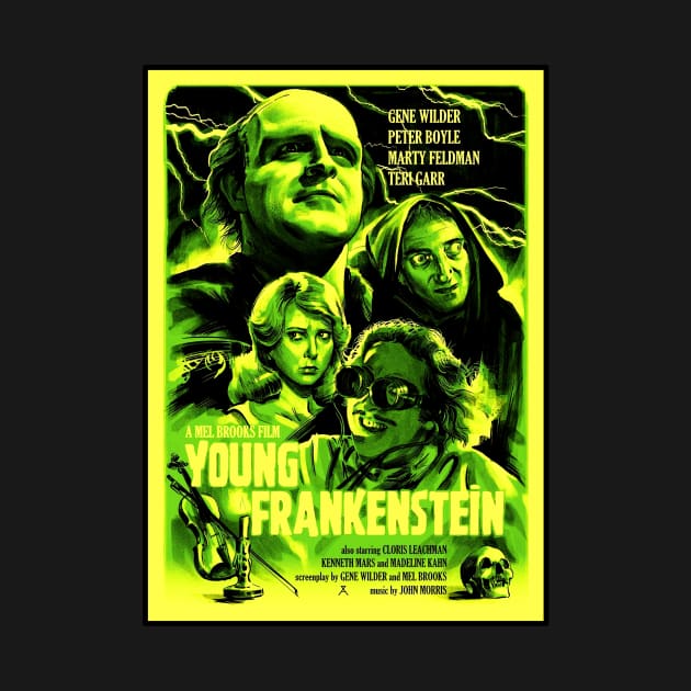 Young Frankenstein - Alternate by BigOrangeShirtShop