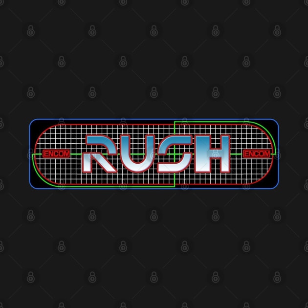 RUSH Tron Video Game by RetroZest