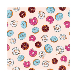 Donut Pattern T-Shirt