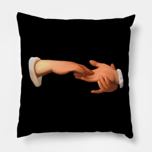 Palm Divination Caravaggio Pillow