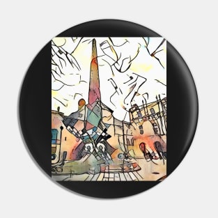 Kandinsky meets Arles, motif 4 Pin