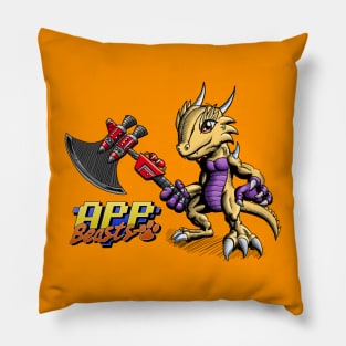 Horned Lizard with Ax App Beast Pillow