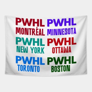 PWHL ALL MEMBERs Tapestry