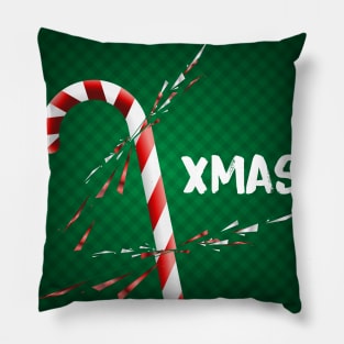 candy cane xmas Pillow