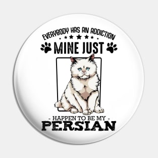 Persian Cat Pin