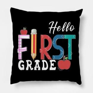 Welcome Back To School First Day Of School Students Teachers Pillow