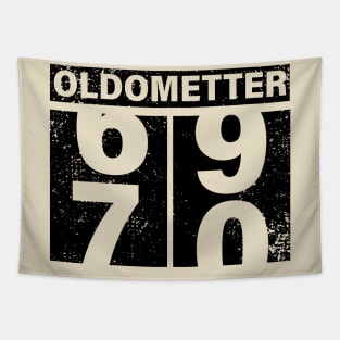 70th Birthday Oldometter Birthday Gift Idea Tapestry