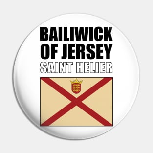 Flag of Bailiwick of Jersey Pin