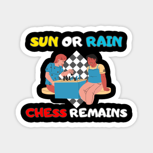 Sun or rain, chess remains Magnet