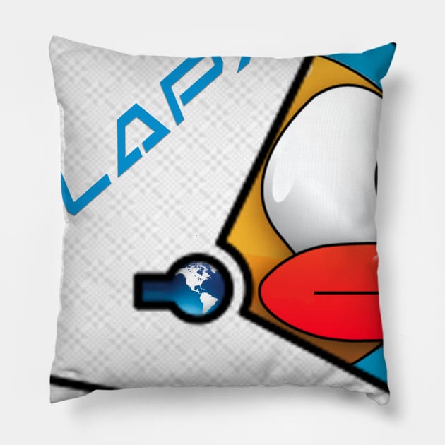 FLAPX Logo Small Pillow by NerdLabs001