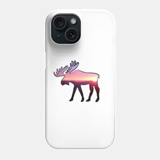 Sunset Moose Phone Case