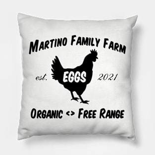 Martino Farm - Fresh Organic Eggs Pillow