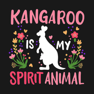 Kangaroo Spirit Animal Australian T-Shirt