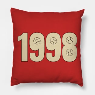 1998 baseball Pillow