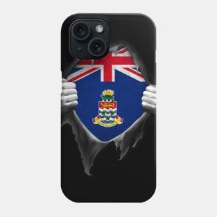 Cayman Islands Flag Caymanese Roots DNA Pride Gift Phone Case