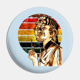 mr miyagi sunset Pin