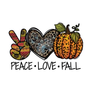 Peace love Fall T-Shirt