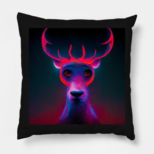 Psychedelic Deer Pillow