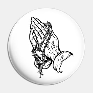 Praying Hand Pin