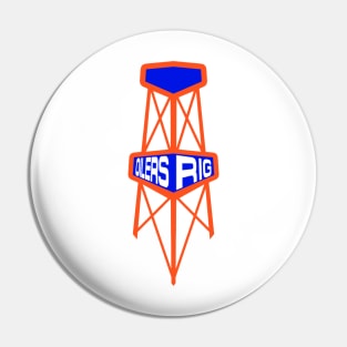 Oilers Rig Logo Tee Pin