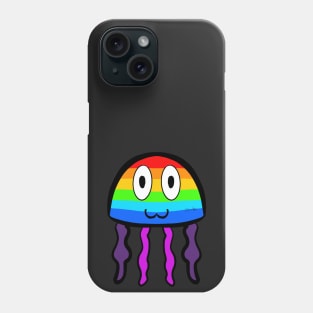 Rainbow Pride Jellyfish Phone Case