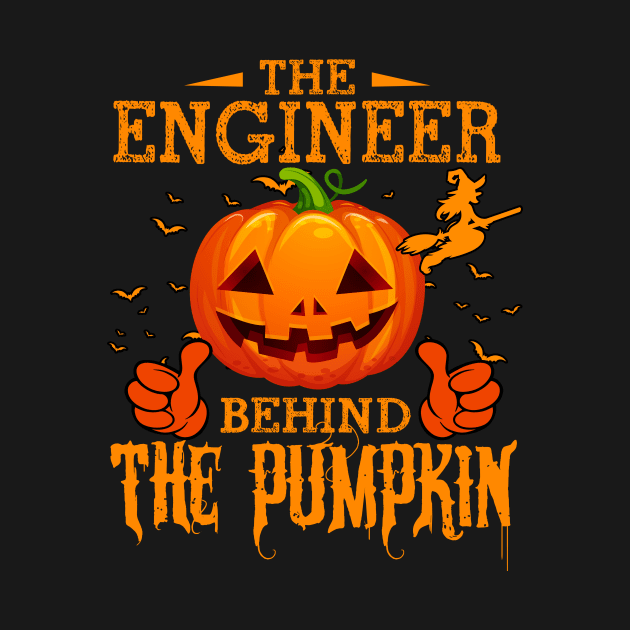 Mens The CHEF Behind The Pumpkin T shirt Funny Halloween T Shirt_ENGINEER by Sinclairmccallsavd