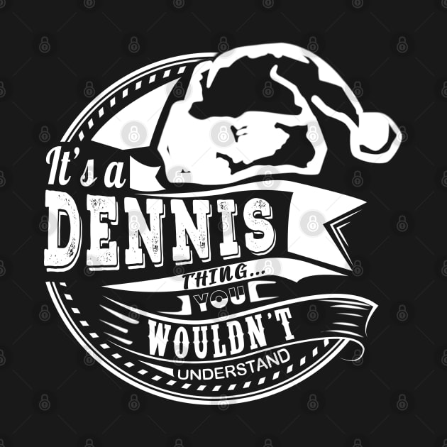 It's a Dennis thing - Hat Xmas Personalized Name Gift by Cave Store