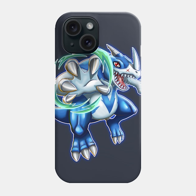 fanart veedramon Phone Case by DigiTeeshrit