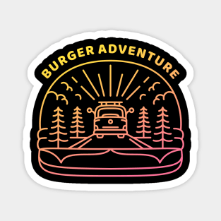 Burger Adventure Magnet