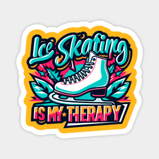 Skating Is My Therapy Magnet