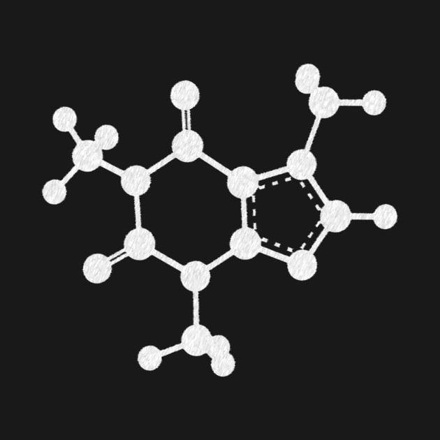 Caffeine Molecule by ChemECool