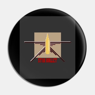 Star Bullet Pin