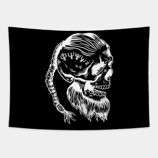 Viking Skull Tapestry