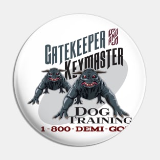 Gatekeeper and KeyMaster Dog Training Pin