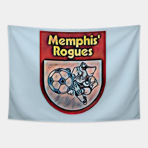 Memphis Rogues Soccer Tapestry by Kitta’s Shop