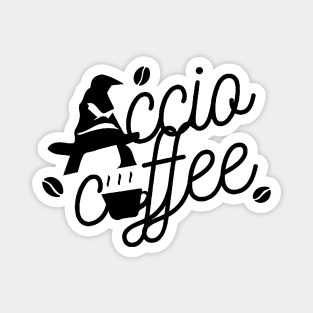 Funny gifts for coffee lovers Accio coffee - Eyesasdaggers Magnet