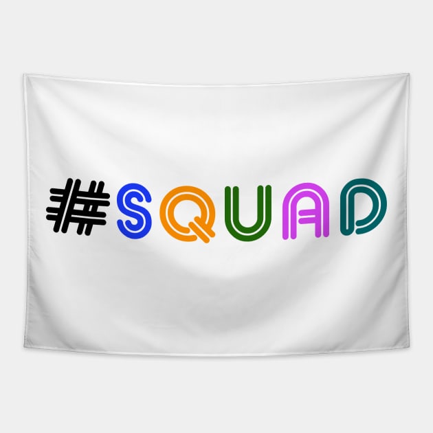 Hashtag Squad Tapestry by NotoriousMedia