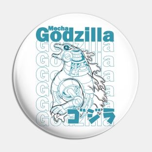 Mecha Godzilla Pin