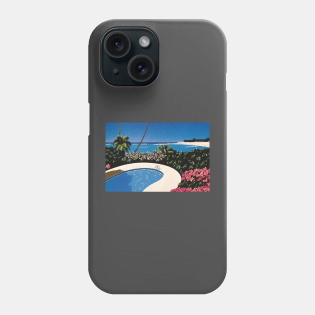 hiroshi nagai - Fall of Sound by Hiroshi Nagai Phone Case by QualityArtFirst