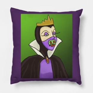 Evil Queen of Quarantine Pillow