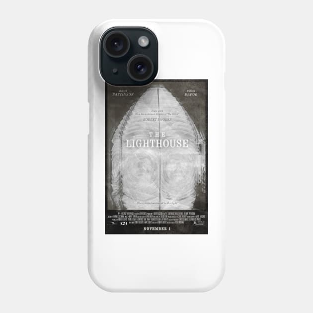 The Lighthouse Movie Fan Poster Phone Case by pmcmanndesign