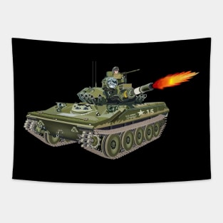 M551 Sheridan - Firing wo Txt Tapestry